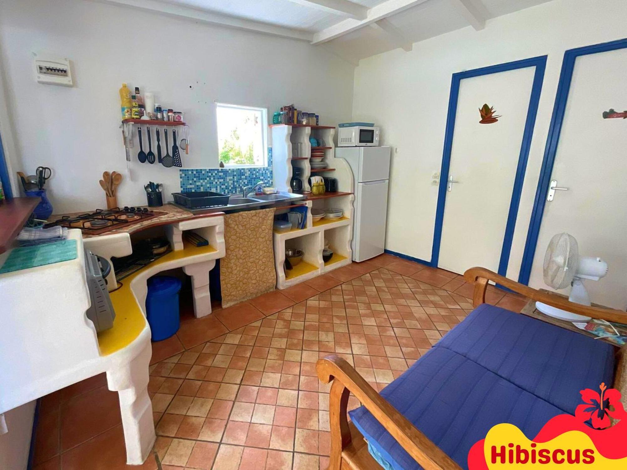 Ti Bwa Carbet Cosy Semi-Exterieur Avec Toit Terrasse Villa Sainte-Anne  Kamer foto