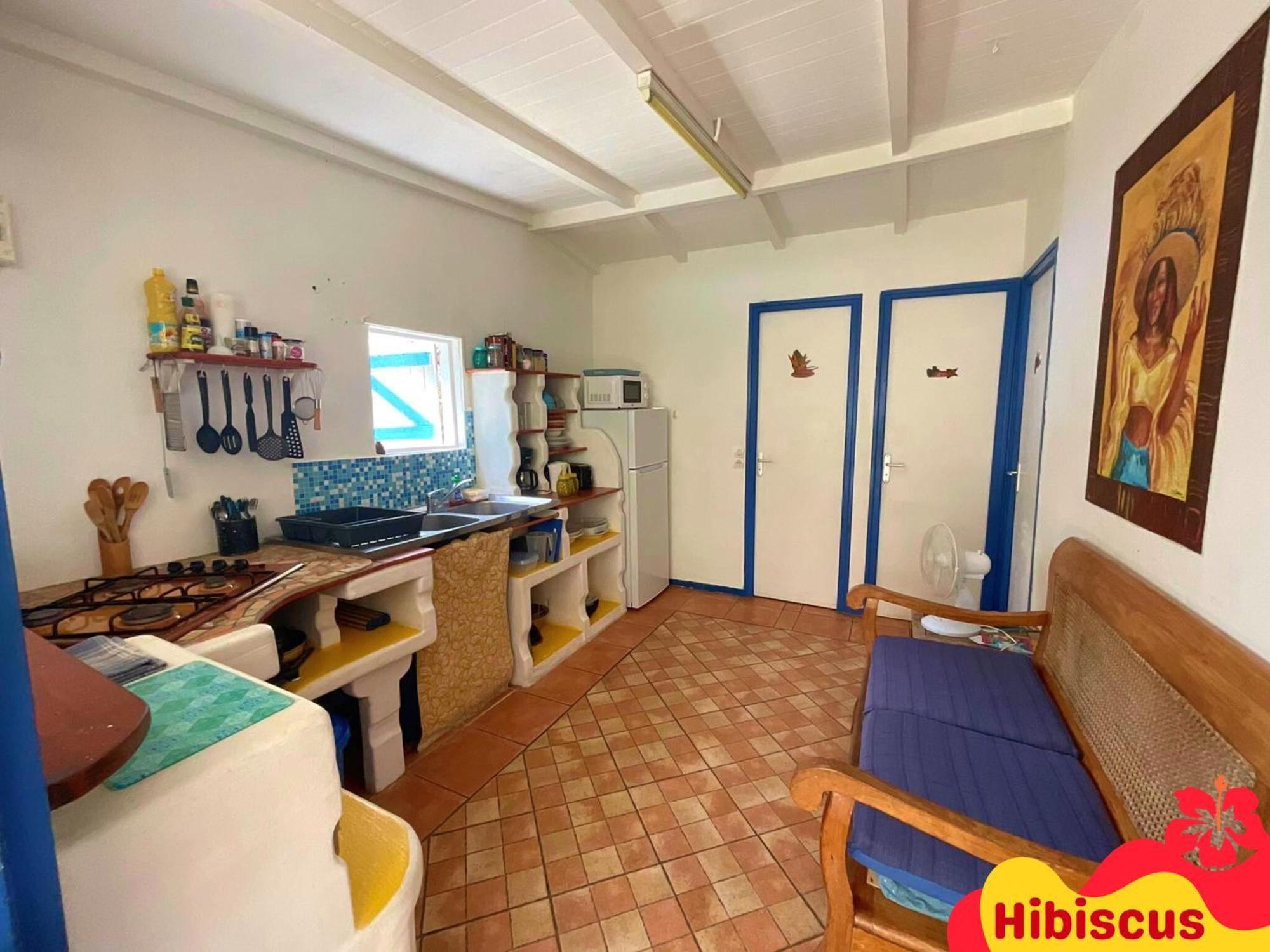Ti Bwa Carbet Cosy Semi-Exterieur Avec Toit Terrasse Villa Sainte-Anne  Kamer foto