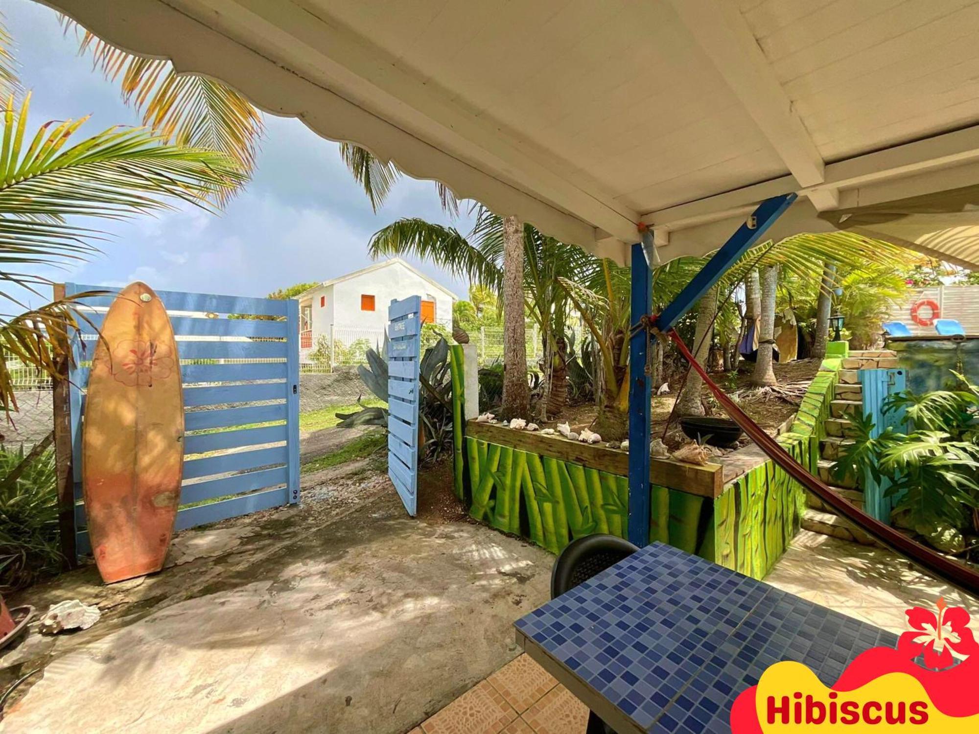 Ti Bwa Carbet Cosy Semi-Exterieur Avec Toit Terrasse Villa Sainte-Anne  Kamer foto