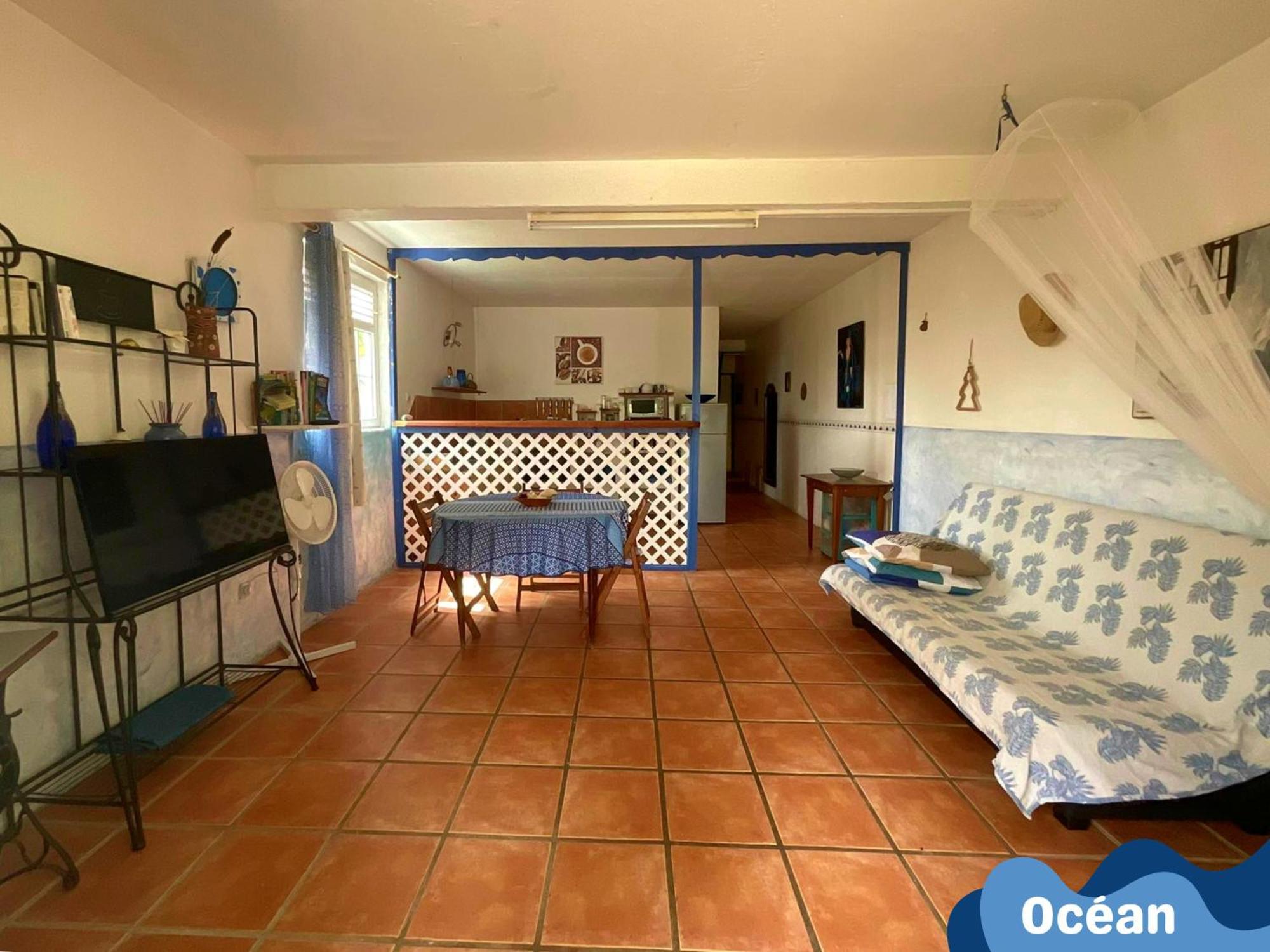 Ti Bwa Carbet Cosy Semi-Exterieur Avec Toit Terrasse Villa Sainte-Anne  Kamer foto