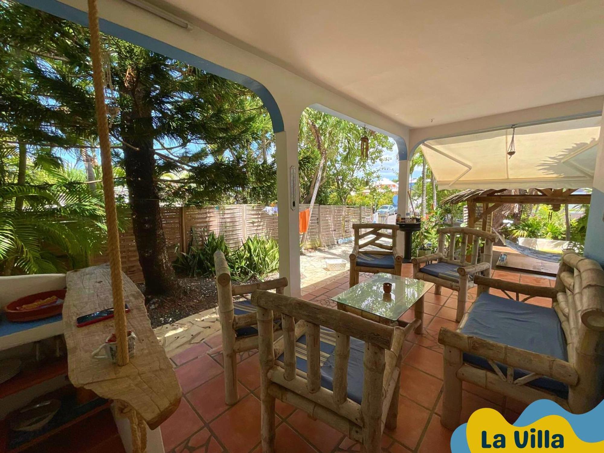 Ti Bwa Carbet Cosy Semi-Exterieur Avec Toit Terrasse Villa Sainte-Anne  Kamer foto