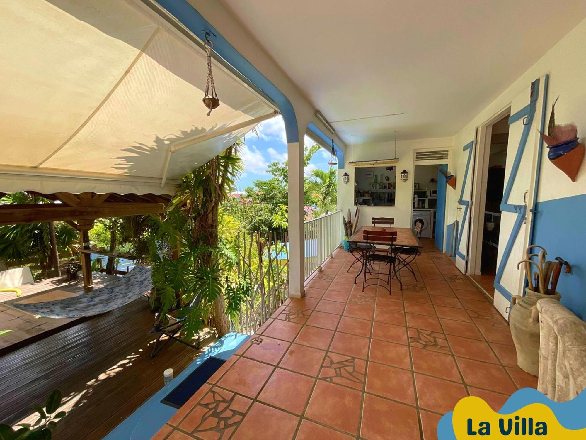 Ti Bwa Carbet Cosy Semi-Exterieur Avec Toit Terrasse Villa Sainte-Anne  Kamer foto